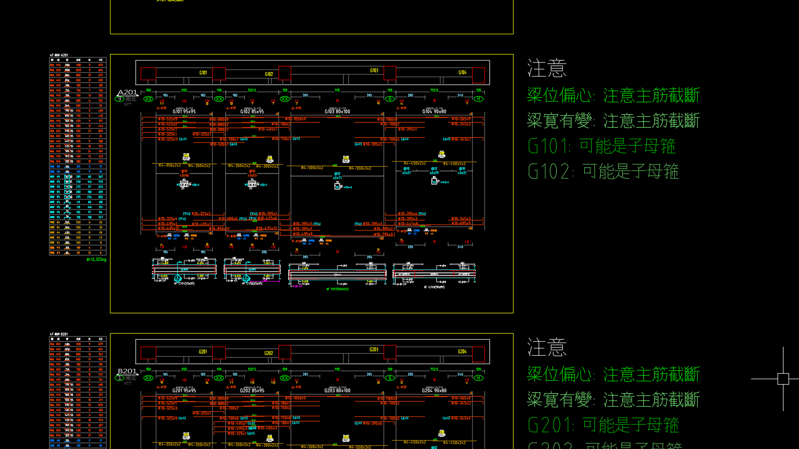 產圖後的紅色雲型線警示圖塊,內含原因文字
